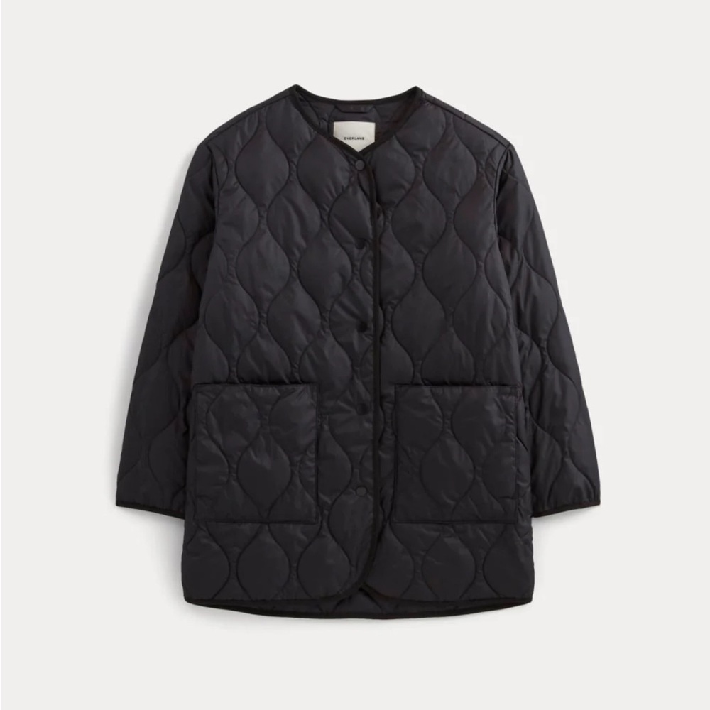 Everlane THE QUILTED LINER black S